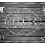 make an e-gift card, rustic, professional, black and white coloring, website Ashcraftbeefllc.com