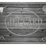 make an e-gift card, rustic, professional, black and white coloring, website Ashcraftbeefllc.com