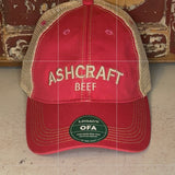 Hat - Ladies Legacy Trucker Hat; Khaki/Pink