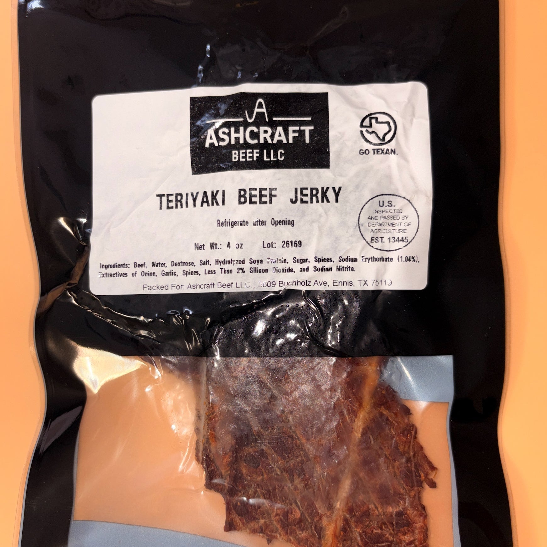 Beef Jerky - Teriyaki